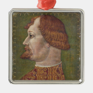 Portrait of a Bearded Nobleman, possibly Gian Gale Metal Tree Decoration