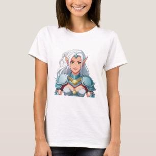 Portrait of a beautiful woman elf T-Shirt