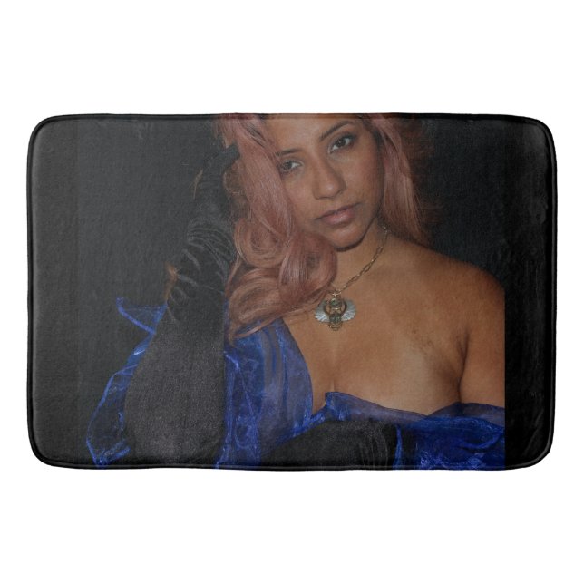 Portrait of a Beautiful Young Lady Bath Mat (Front)