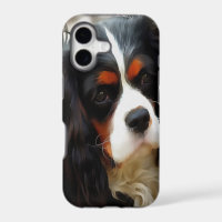 Portrait Of A Cavalier King Charles Spaniel