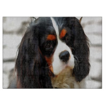 Portrait Of A Cavalier King Charles Spaniel