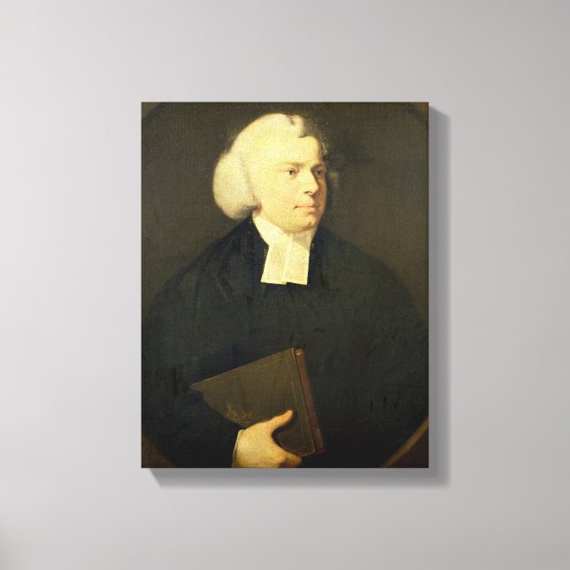 Portrait of a Clergyman Canvas Print (Front)