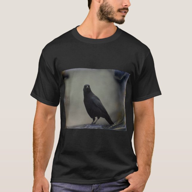 Portrait Of A Crow T-Shirt (Front)
