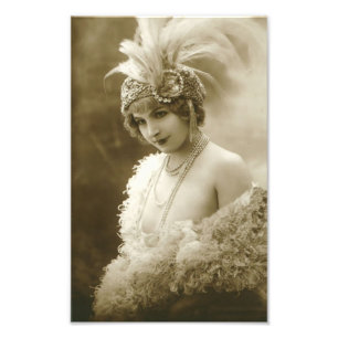 Portrait of a Dancer Photo Print