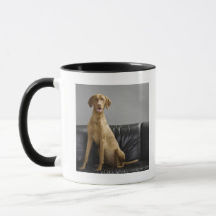 Portrait of a dog mug