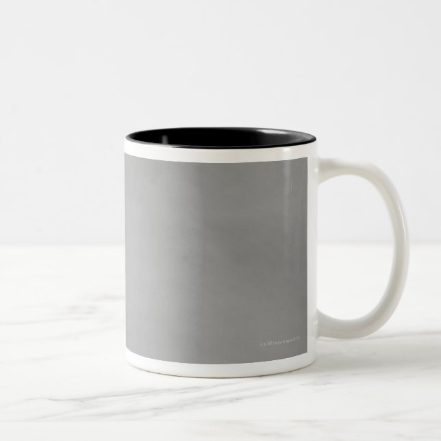 Portrait of a dog Two-Tone coffee mug (Right)