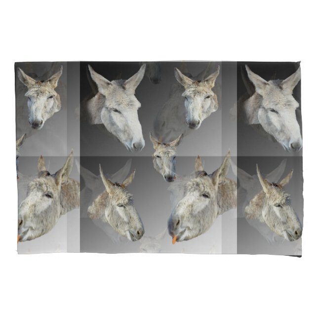 Portrait Of A Donkey, Pillowcase (Front)