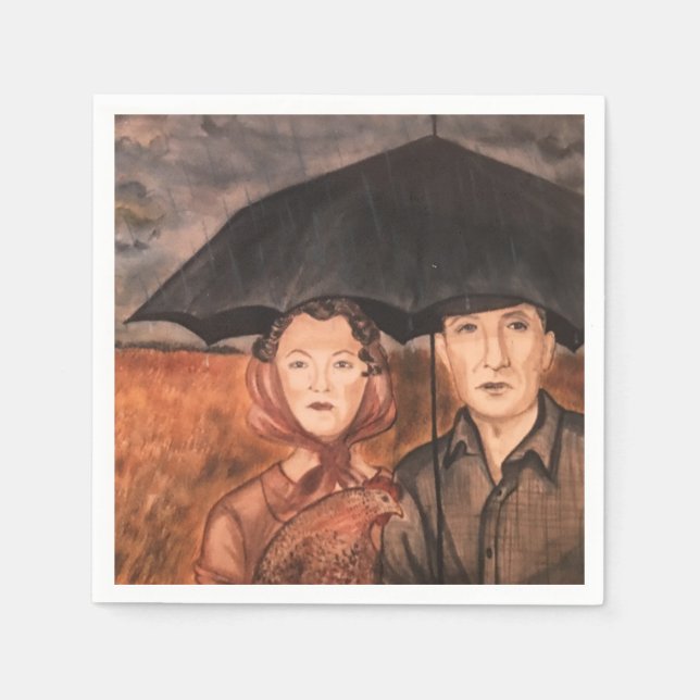 Portrait Of A Dream Napkin (Front)