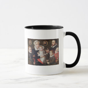 Portrait of a family mug