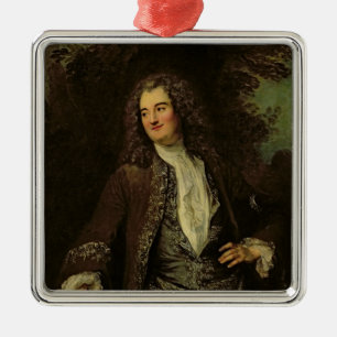 Portrait of a Gentleman, or Portrait of Jean Metal Tree Decoration
