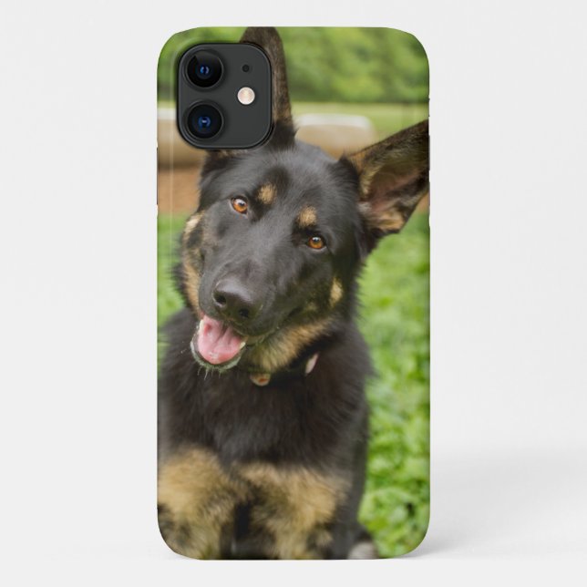 Portrait of a German Shepherd Case-Mate iPhone Case (Back)