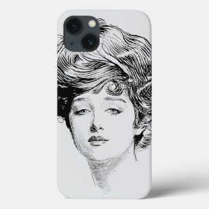 Portrait Of A  Gibson Girl, 1900 iPhone 13 Case