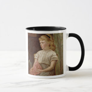 Portrait of a Girl, 1896 (oil on canvas) Mug