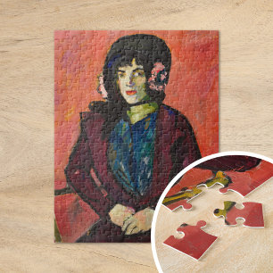 Portrait of a Girl Henry Lyman Saÿen Jigsaw Puzzle