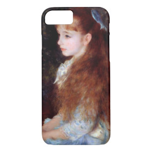 Portrait of a Girl with Blue Ribbon, Renoir iPhone 8/7 Case
