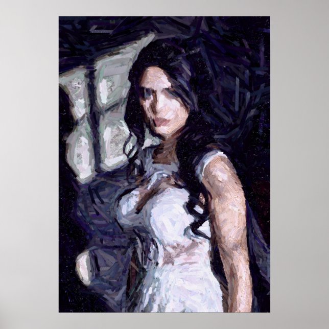 Portrait of a Gothic Bride Poster (Front)