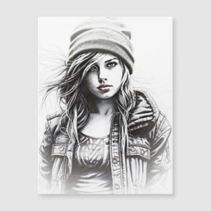 Portrait of a Grunge Girl
