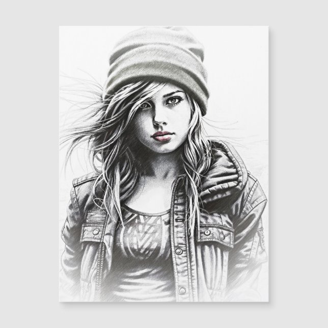Portrait of a Grunge Girl (Front)