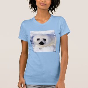 Portrait of a Harp Seal Pup T-Shirt