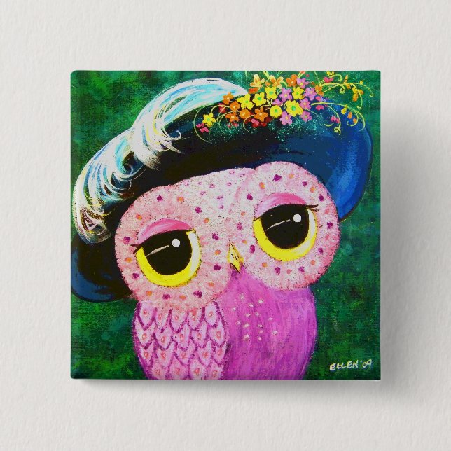 Portrait Of A Lady 15 Cm Square Badge (Front)