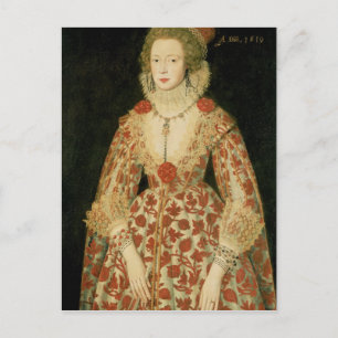 Portrait of a Lady, 1619 Postcard