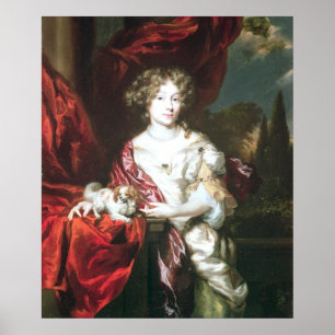 Portrait of a Lady, 1677 Poster