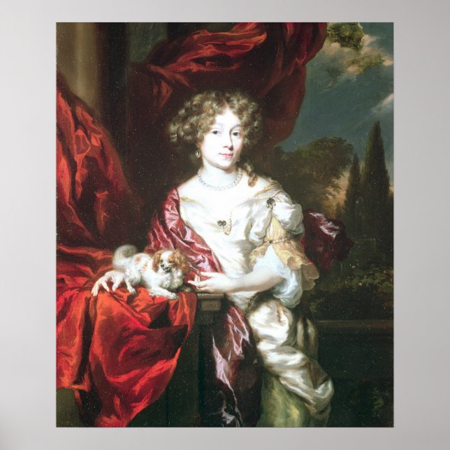 Portrait of a Lady, 1677 Poster (Front)