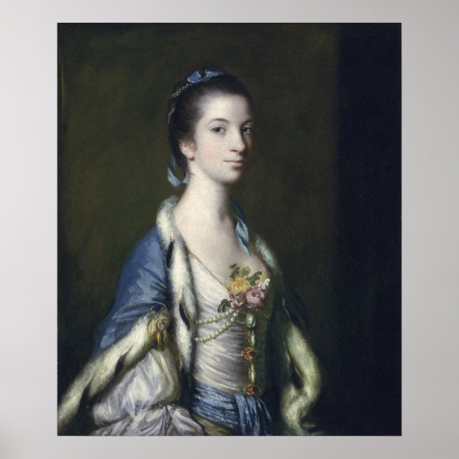 Portrait of a Lady, 1758 Poster (Front)