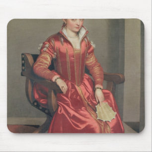 Portrait of a Lady, c.1555-60 Mouse Mat