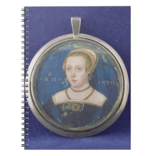 Portrait of a Lady, possibly Lady Jane Grey, c.154 Notebook