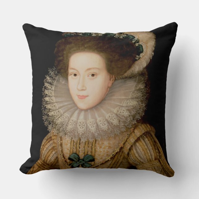 Portrait of a Lady, possibly Mary Queen of Scots ( Cushion (Front)