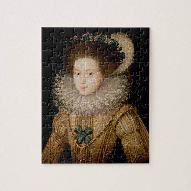 Portrait of a Lady, possibly Mary Queen of Scots ( Jigsaw Puzzle (Vertical)