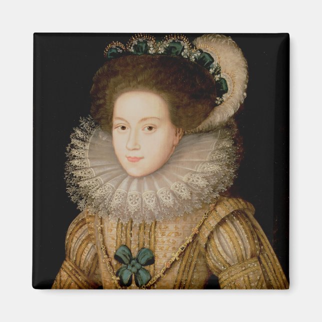 Portrait of a Lady, possibly Mary Queen of Scots ( Magnet (Front)