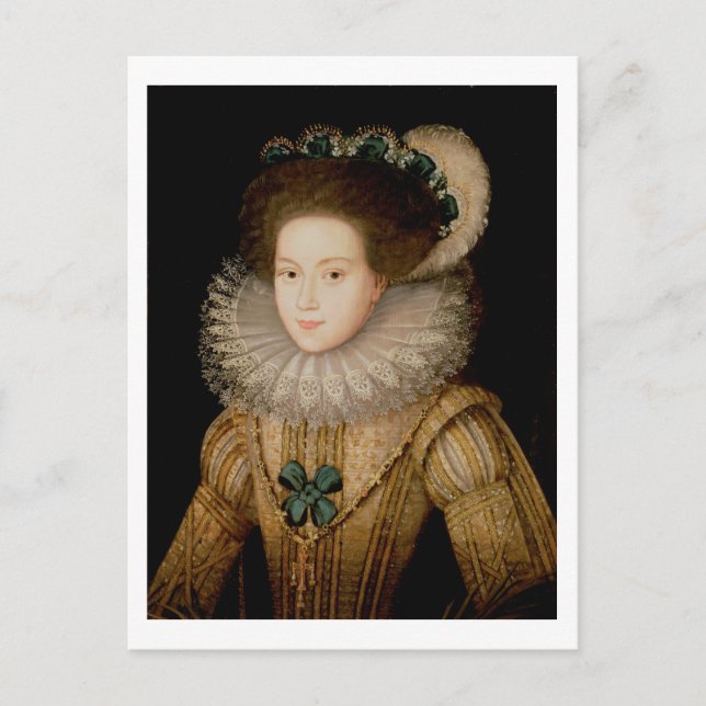 Portrait of a Lady, possibly Mary Queen of Scots ( Postcard (Front)