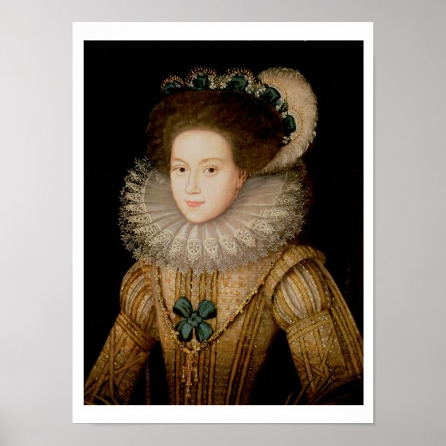 Portrait of a Lady, possibly Mary Queen of Scots ( Poster (Front)