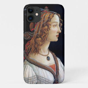 Portrait of a Lady, Sandro Botticelli iPhone 11 Case