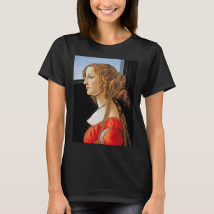 Portrait of a Lady, Sandro Botticelli T-Shirt