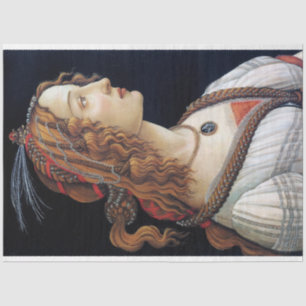 Portrait of a Lady, Sandro Botticelli Tissue Paper