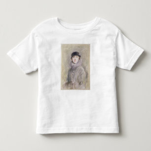 Portrait of a Lady with a Fur Collar and Muff Toddler T-Shirt