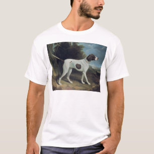 Portrait of a liver and white pointer T-Shirt