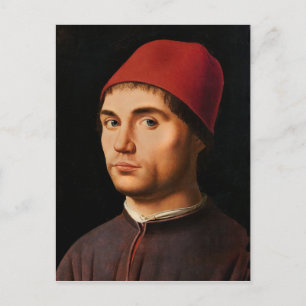 Portrait of a Man, c.1475 Postcard
