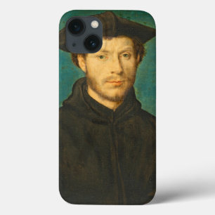 Portrait of a Man, c. 1536- 40 (oil on walnut) iPhone 13 Case