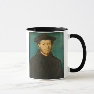 Portrait of a Man, c. 1536- 40 (oil on walnut) Mug