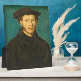 Portrait of a Man, c. 1536- 40 (oil on walnut) Plaque