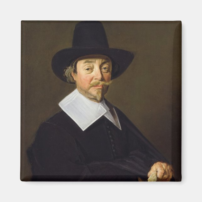 Portrait of a man, c.1643-45 magnet (Front)