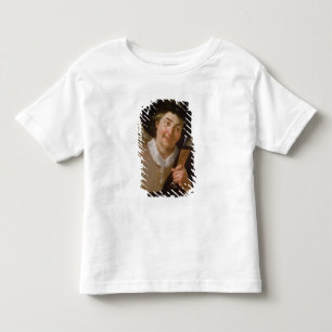 Portrait of a Man Holding a Wine Glass Toddler T-Shirt