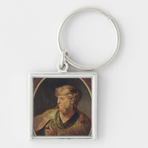 Portrait of a Man in Oriental Costume, 1633 Key Ring