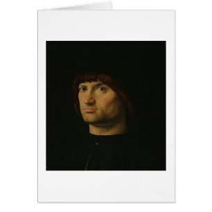 Portrait of a Man, or The Condottiere, 1475 (oil o