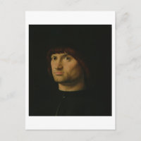 Portrait of a Man, or The Condottiere, 1475 (oil o