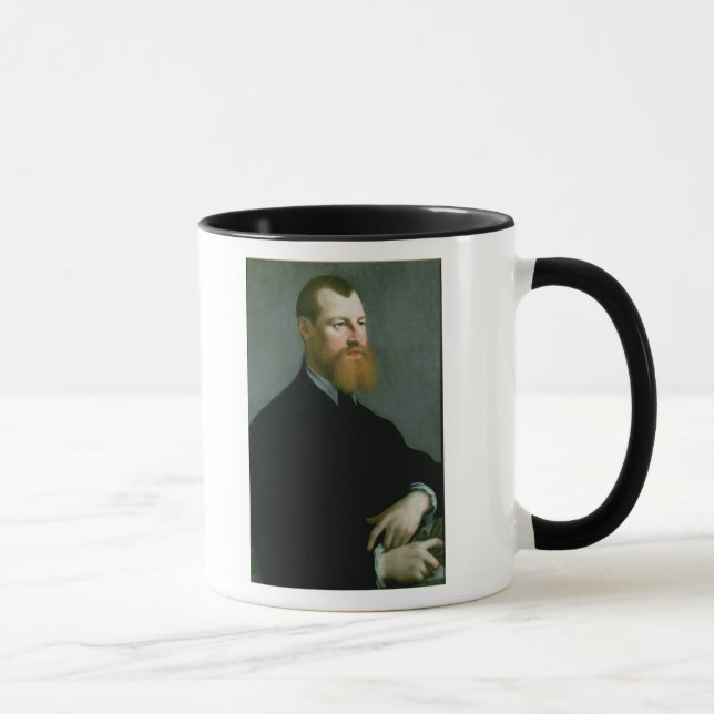 Portrait of a man with a ginger beard mug (Right)